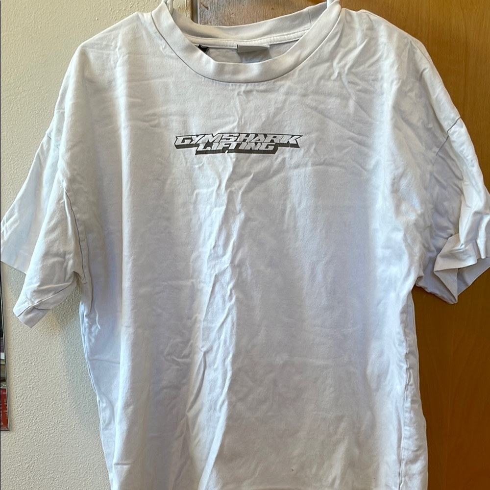 Gymshark Lifting Men's White Logo T-Shirt